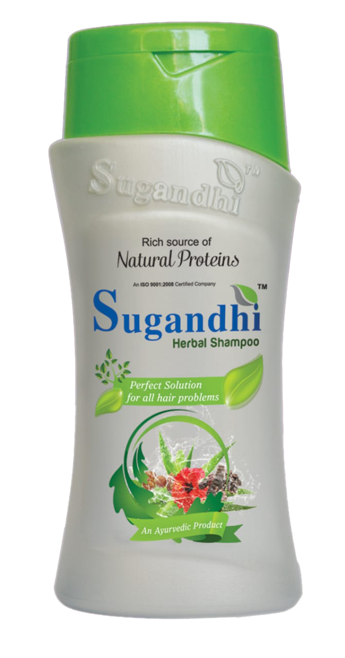Sugandhi Herbal Shampoo Bottle